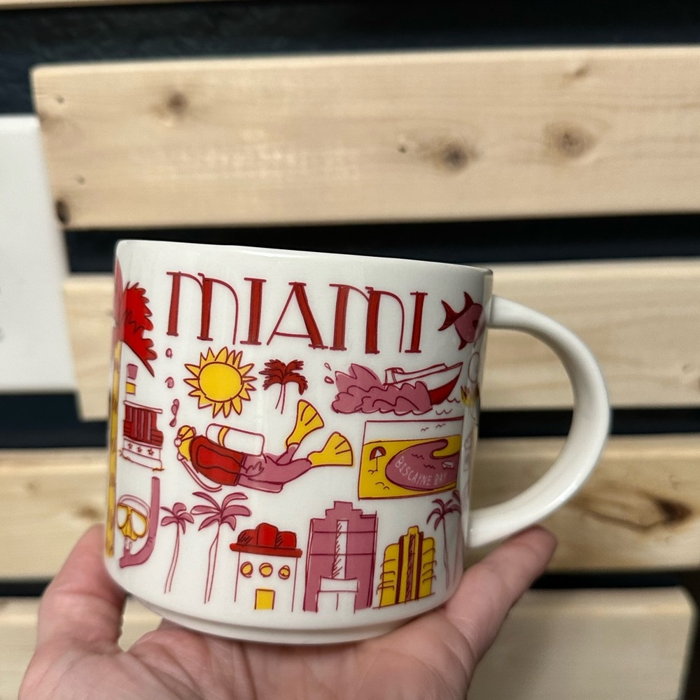 Starbucks Miami Been There series coffee mug